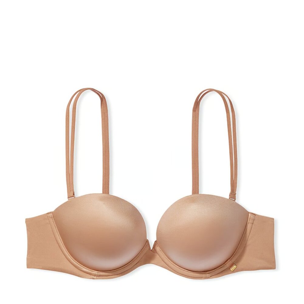 Victoria's Secret, Very Sexy Push-Up Strapless Bra, Praline 32C